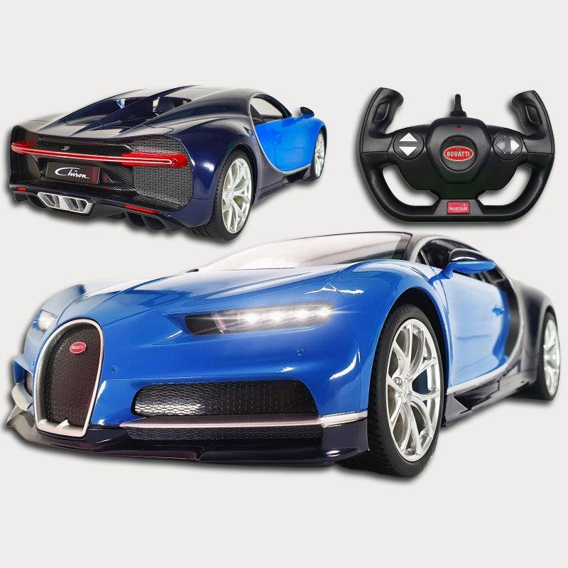 Samochód zdalnie sterowany RC Bugatti Chiron Rastar led