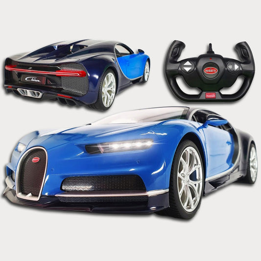 Samochód zdalnie sterowany RC Bugatti Chiron Rastar led