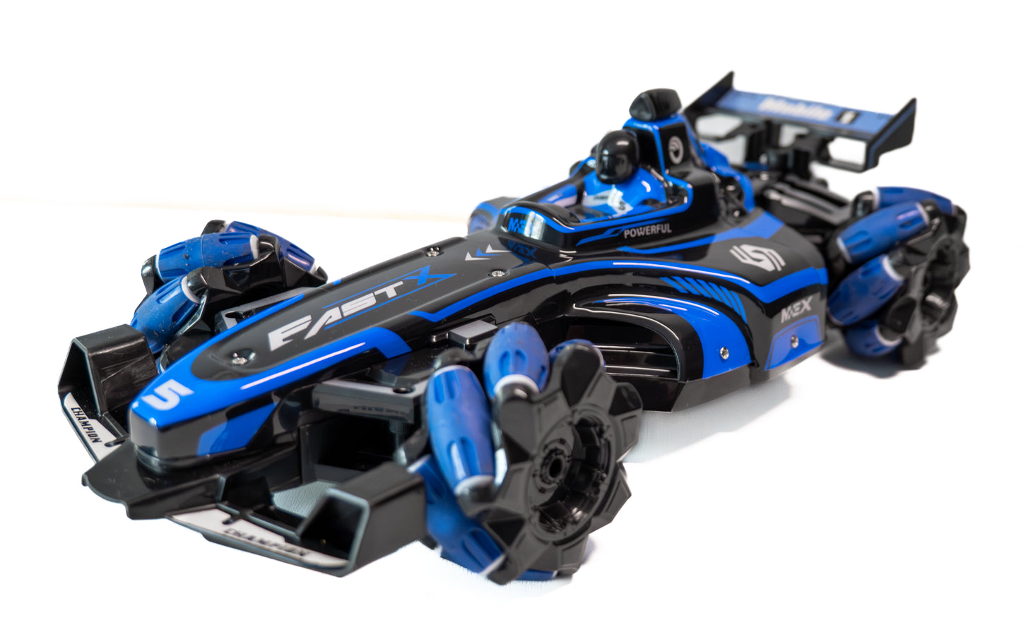 Samochód RC 4x4 drift sterowany gestami z dymem i światłami led