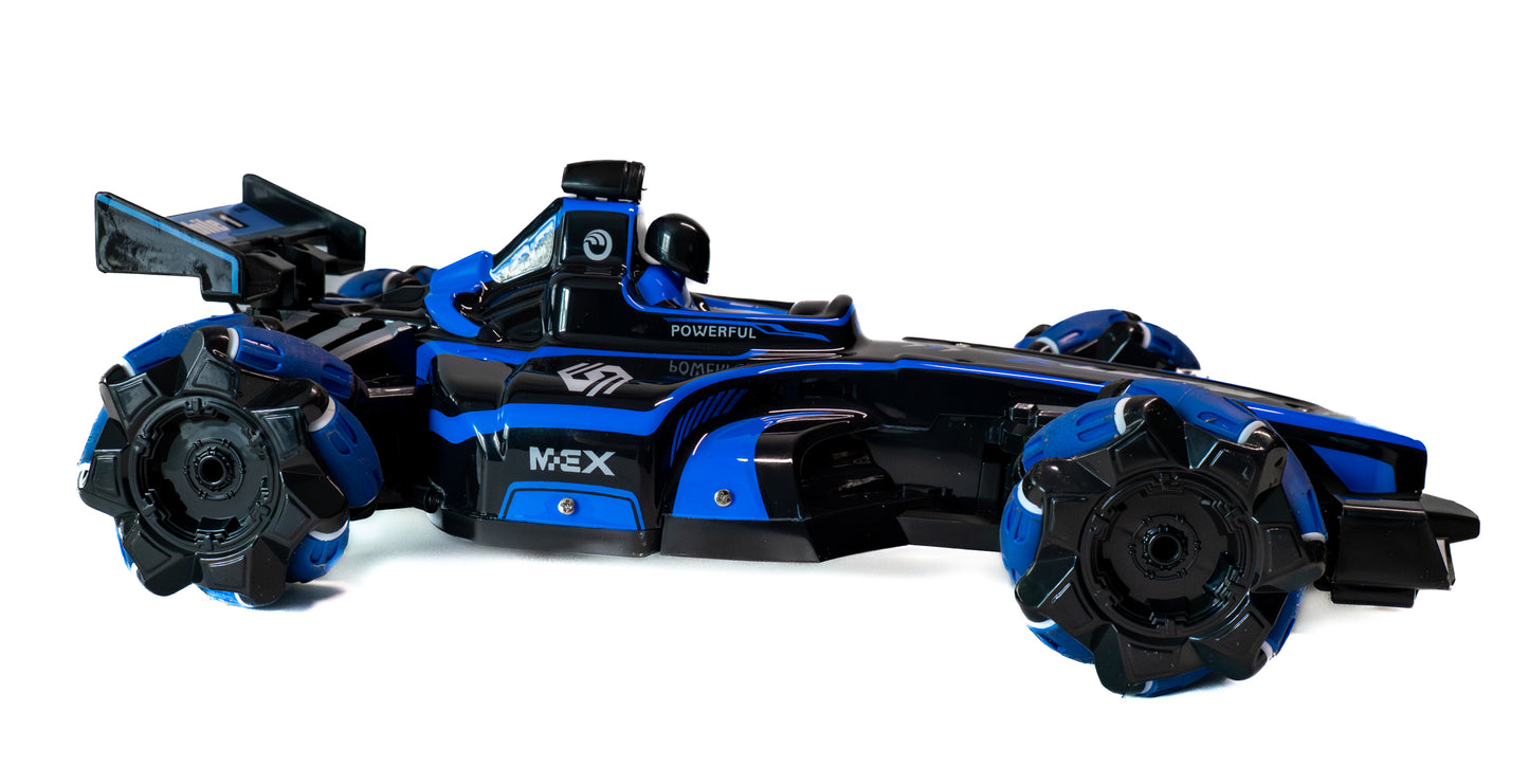 Samochód RC 4x4 drift sterowany gestami z dymem i światłami led