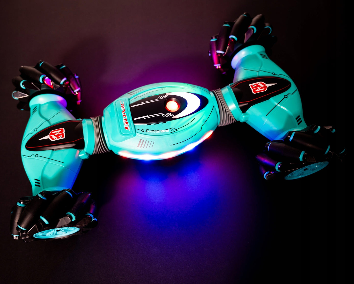 Samochód zdalnie sterowany RC twister 360 stunt led akrobacje gesty 4x4